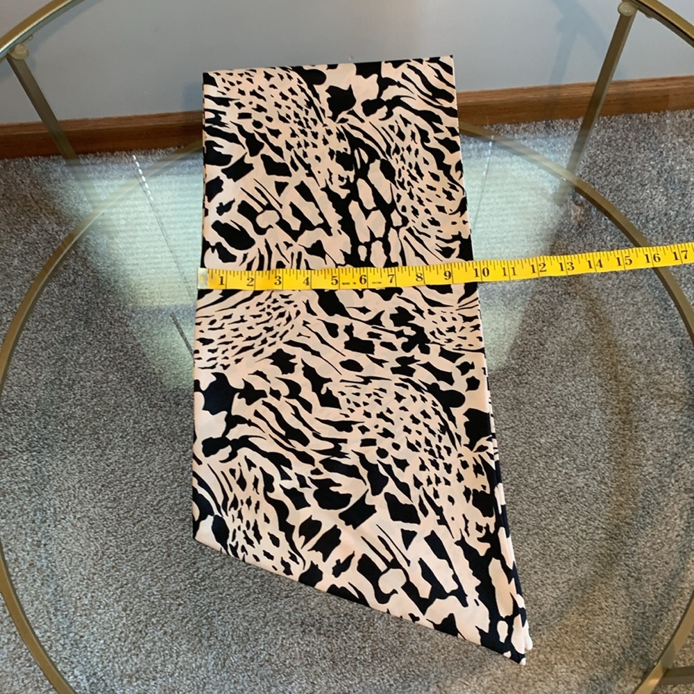 Handmade Leopard Print Scarf - Picture 9 of 16
